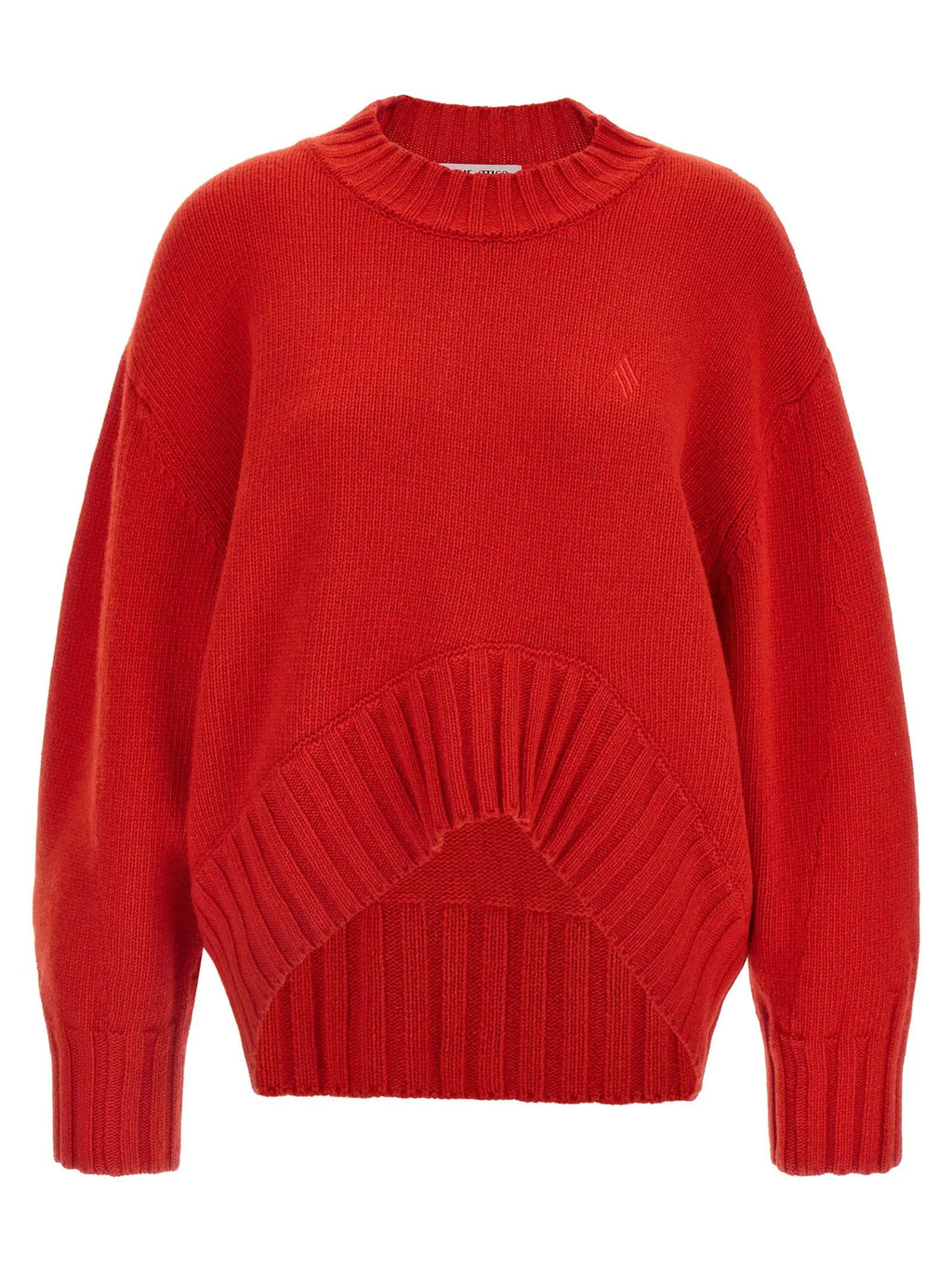 The Attico Multicolor Virgin Wool Cardigan