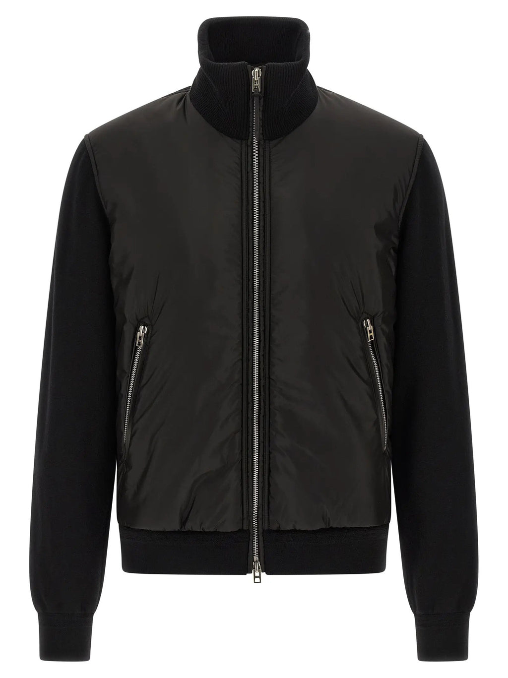 Tom Ford Black Wool Bomber