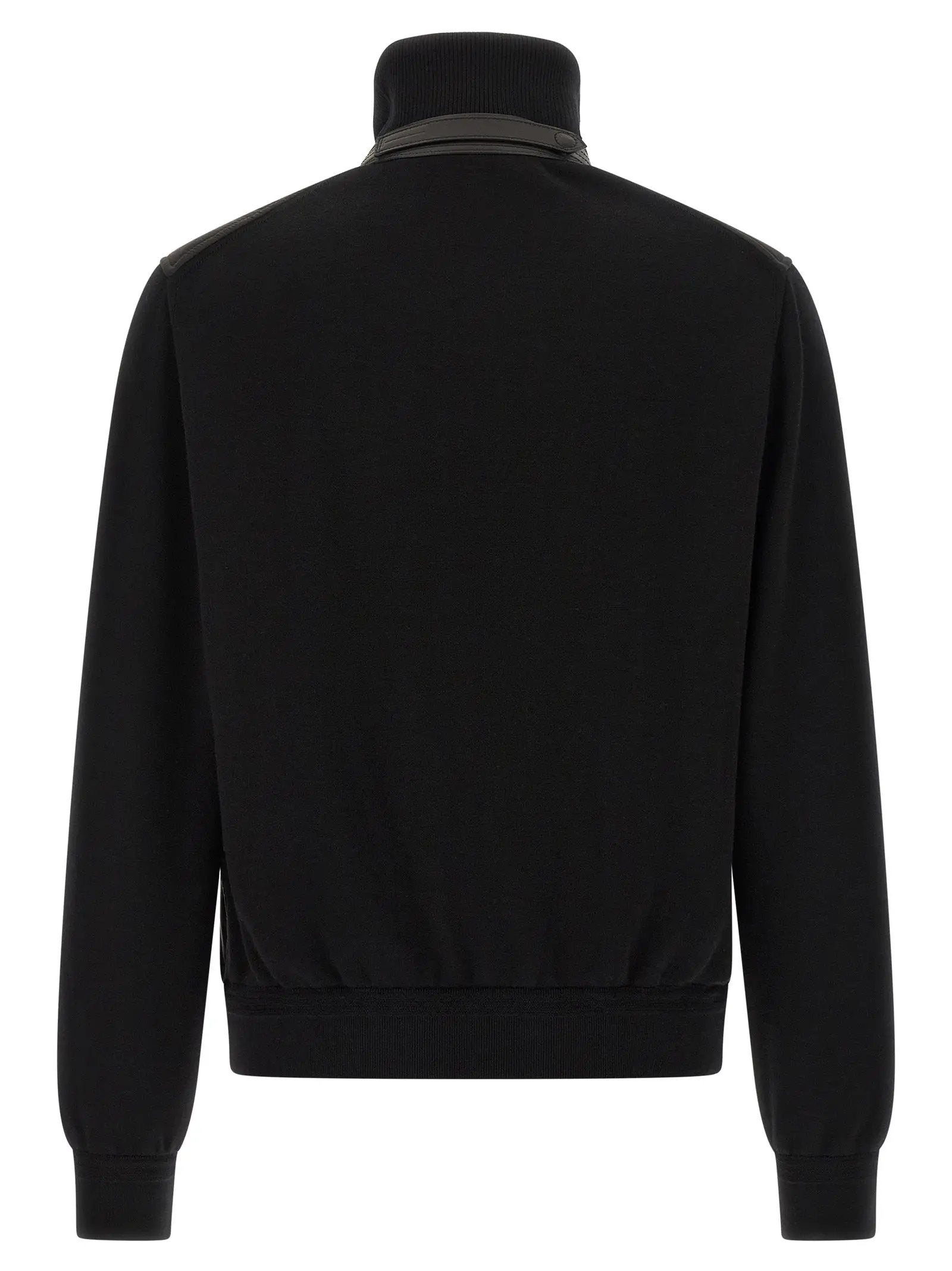 Tom Ford Black Wool Bomber