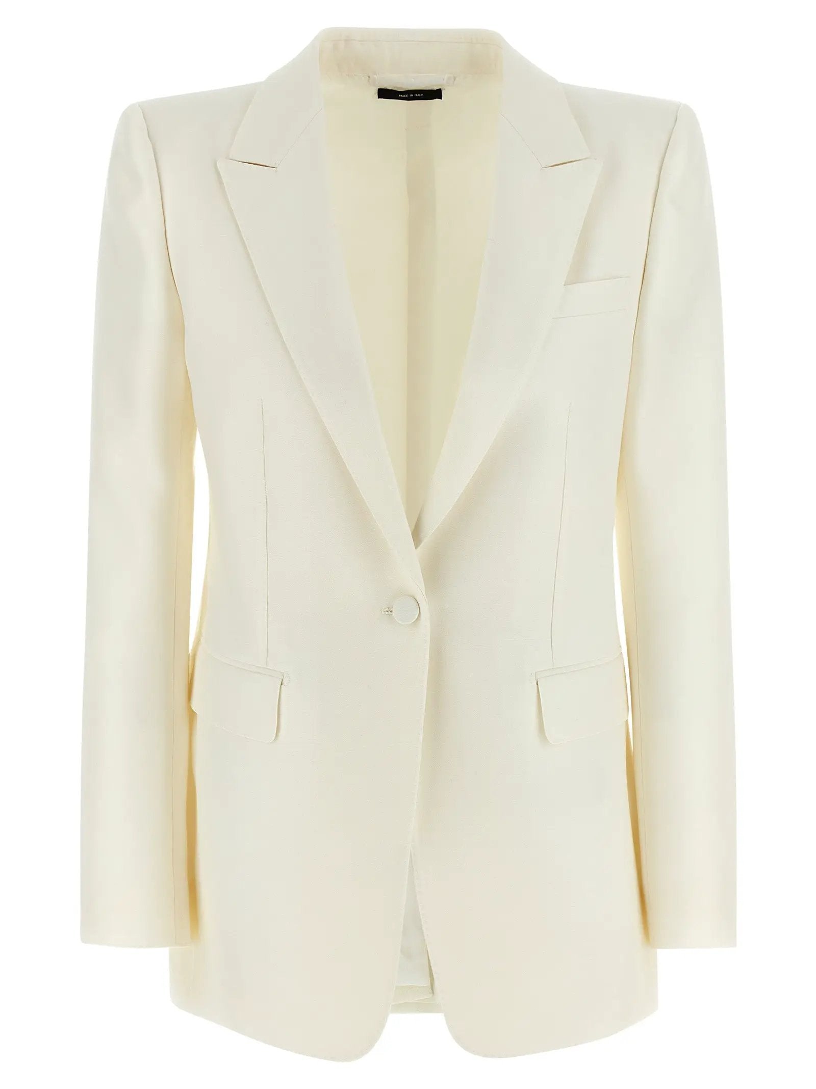 Tom Ford White Wool Blazer