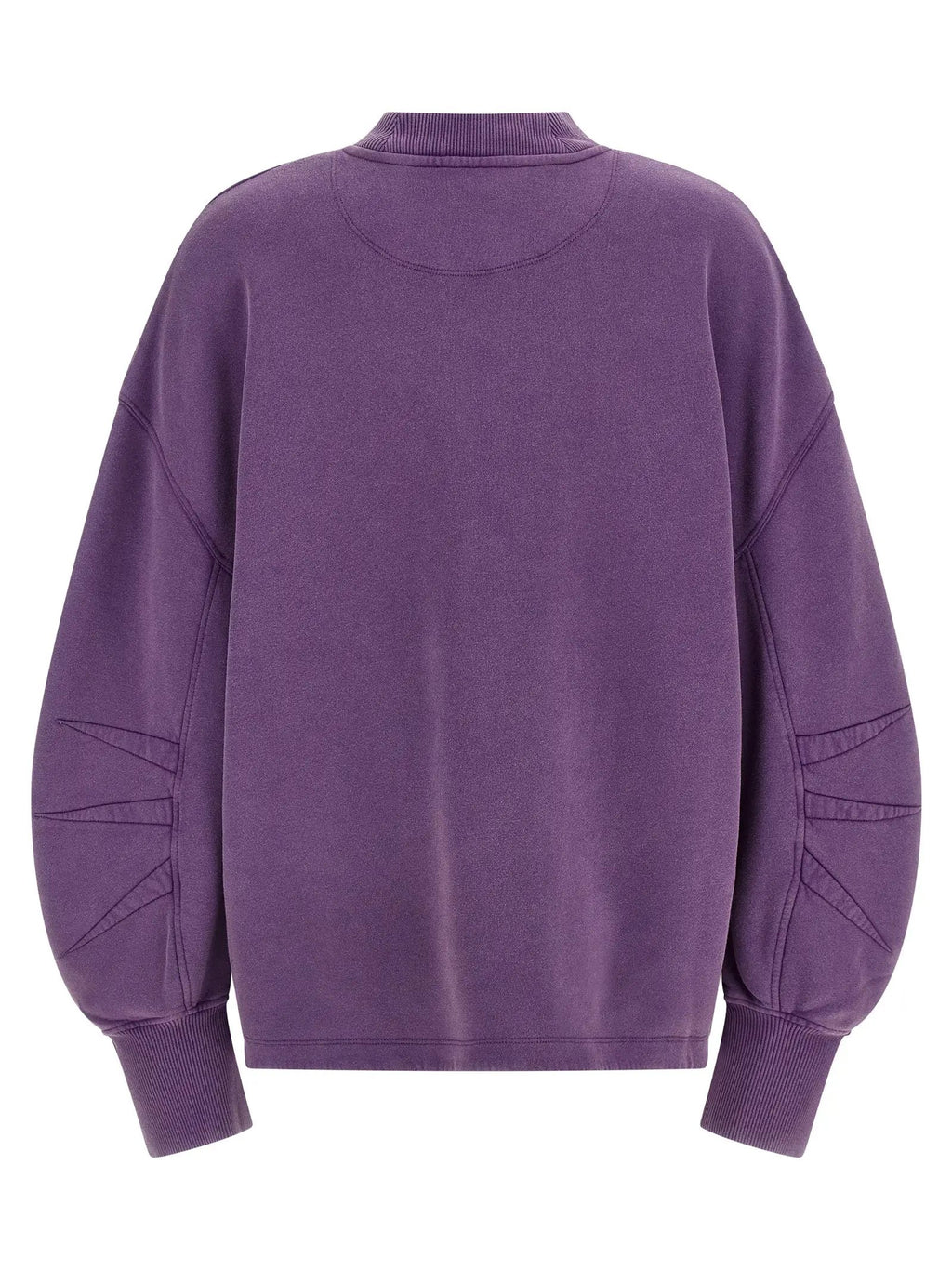 The Attico Purple Cotton Sweatshirt