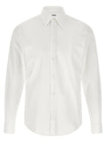 Burberry White Cotton Blouse