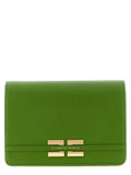 Elisabetta Franchi Bicolor Polyester Crossbody Bag
