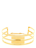 Elisabetta Franchi Gold Brass Necklace