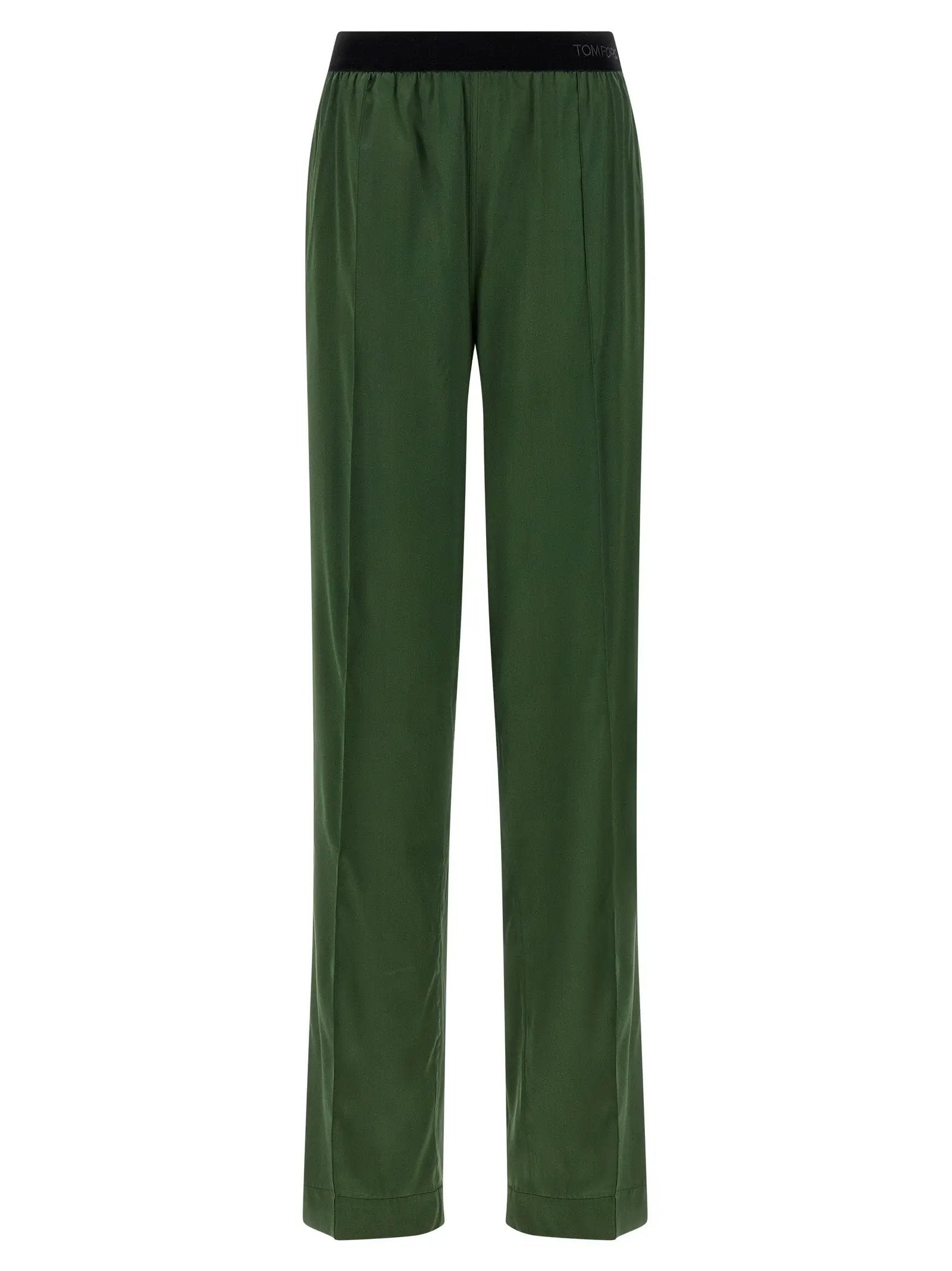 Tom Ford Bicolor Silk Casual Pants