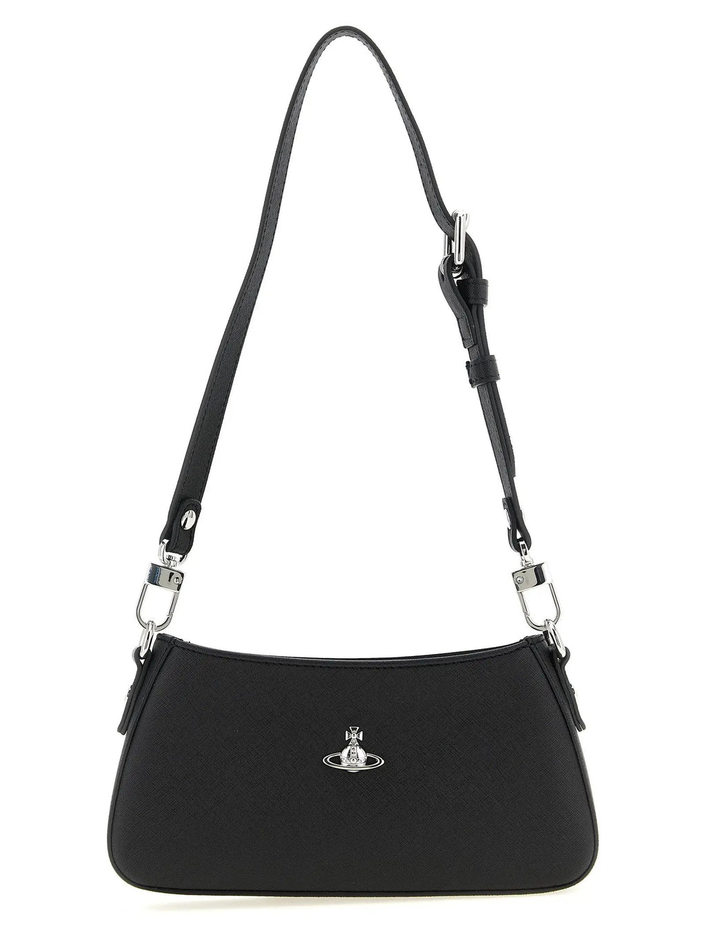 Vivienne Westwood Black Polyethylene Shoulder Bag