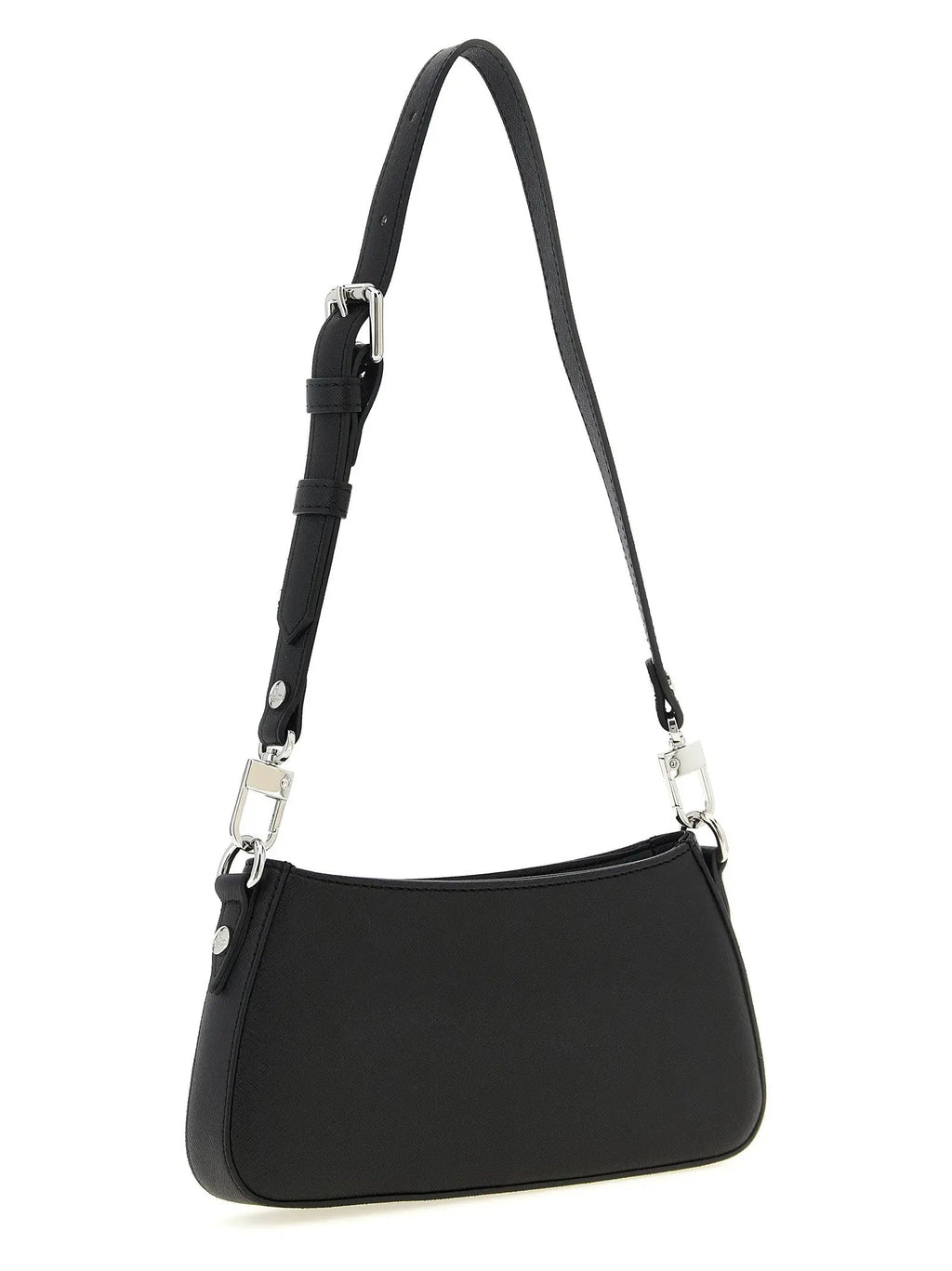 Vivienne Westwood Black Polyethylene Shoulder Bag
