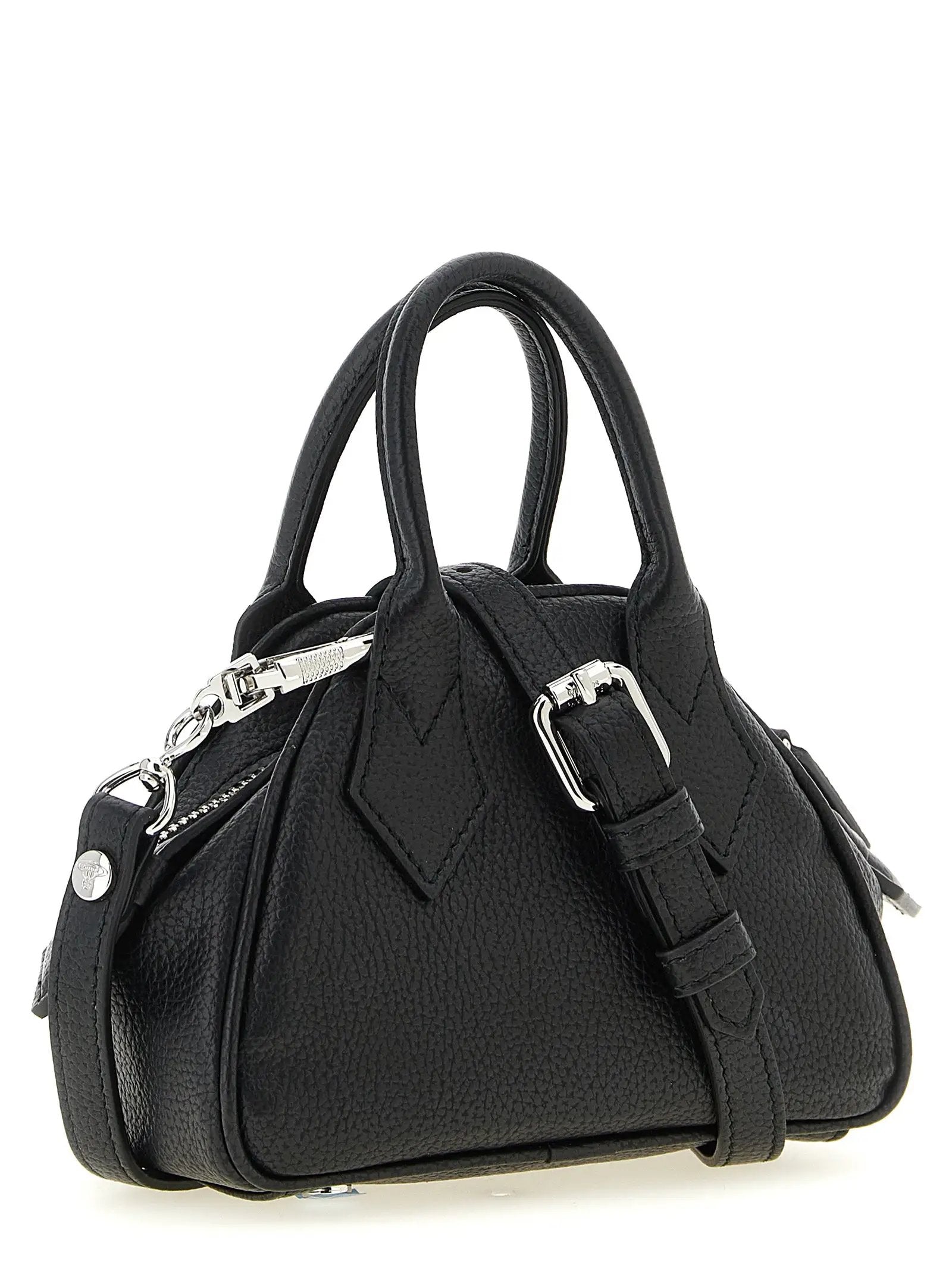 Vivienne Westwood Black Polyethylene Handbag