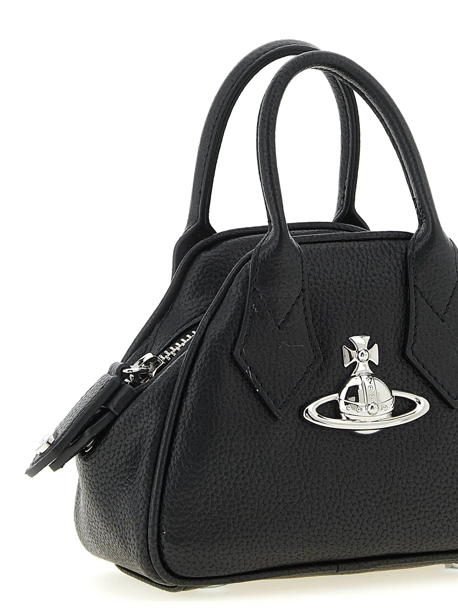 Vivienne Westwood Black Polyethylene Handbag