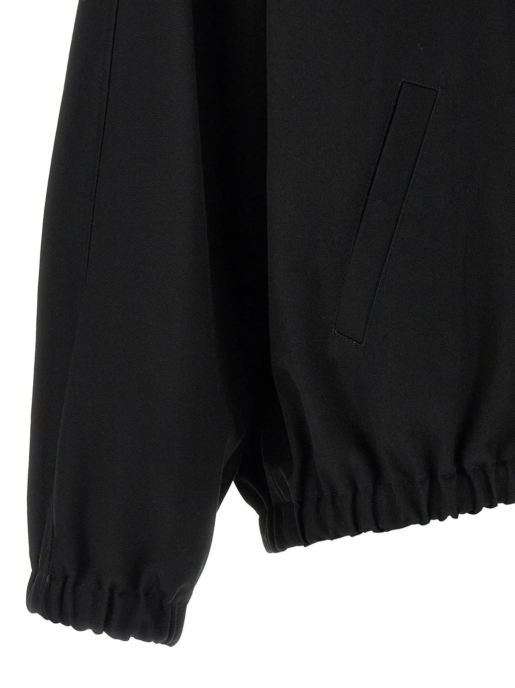 Courrèges Black Cotton Bomber