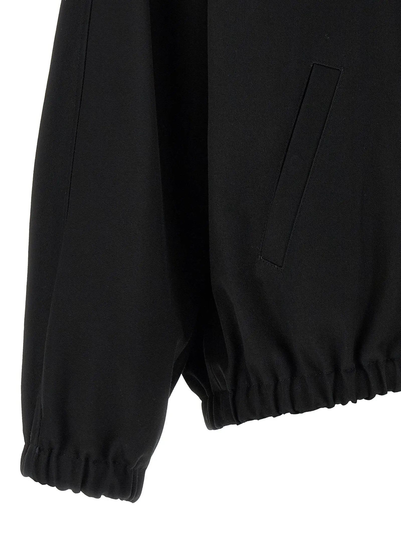 Courrèges Black Cotton Bomber