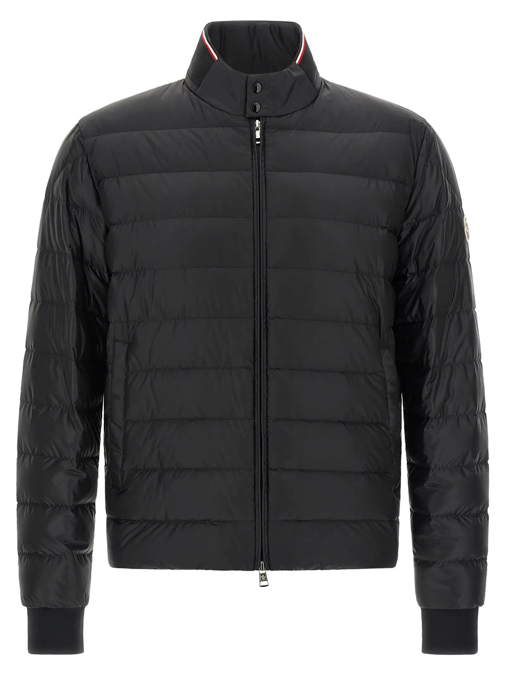 Moncler Black Polyamide Full-Length Jacket
