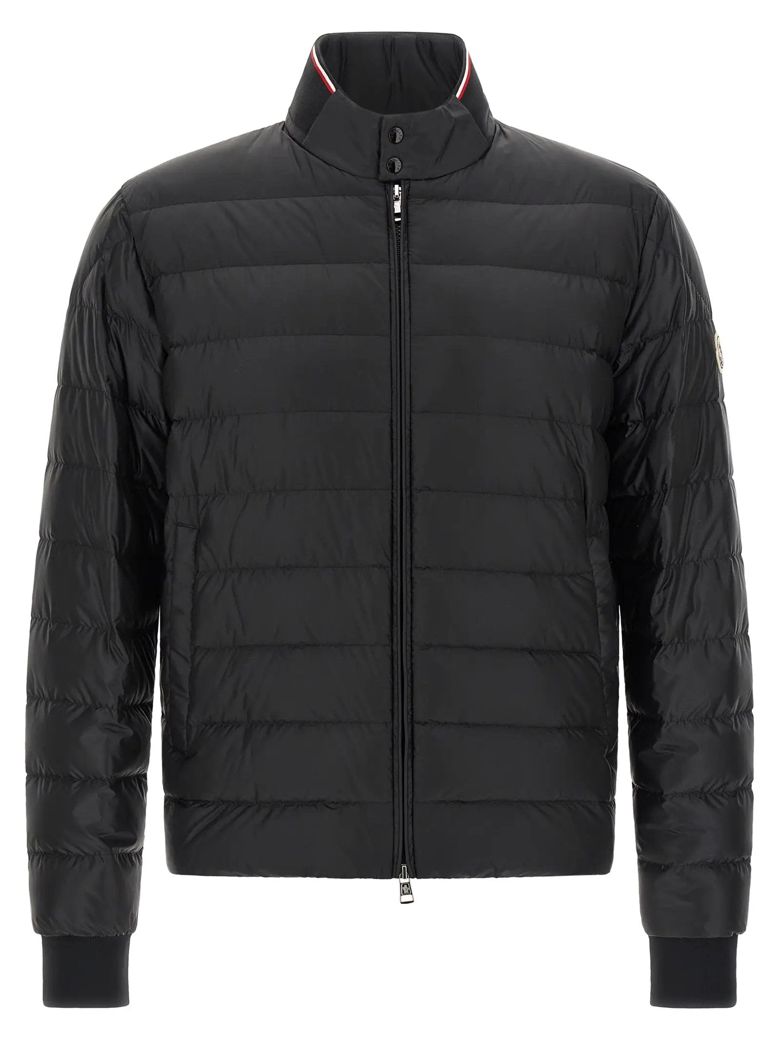 Moncler Black Polyamide Full-Length Jacket