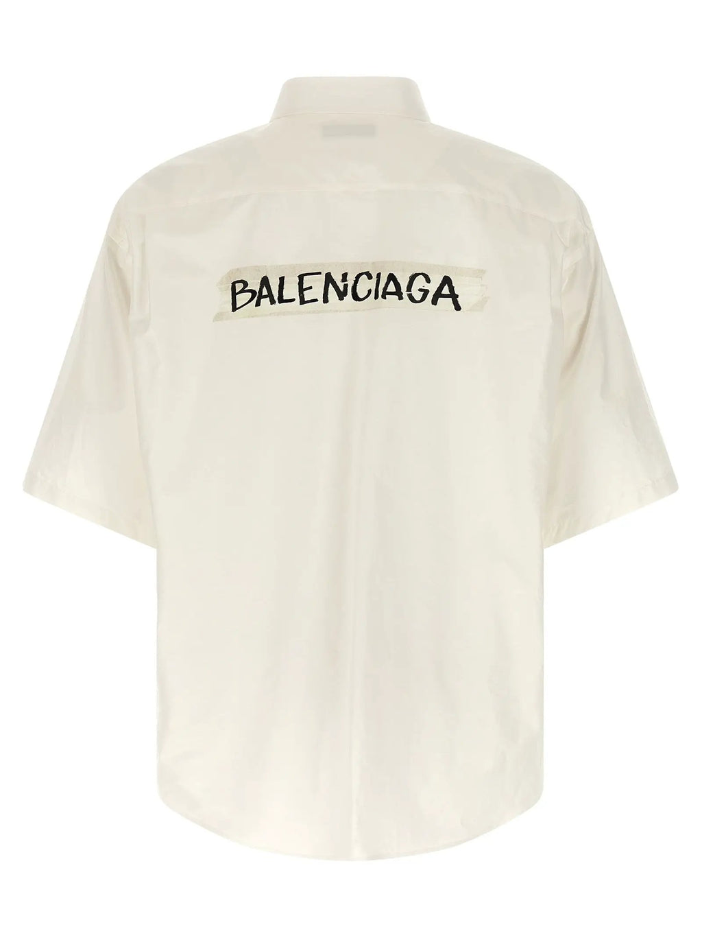 Balenciaga White Cotton Blouse