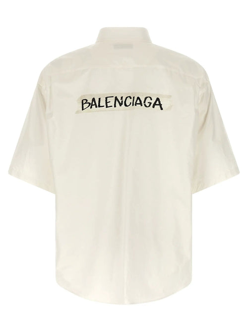 Balenciaga Blouse en coton blanc