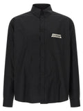 Balenciaga Black Cotton Blouse