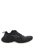 Balenciaga Black Calfskin Athletic Sneakers