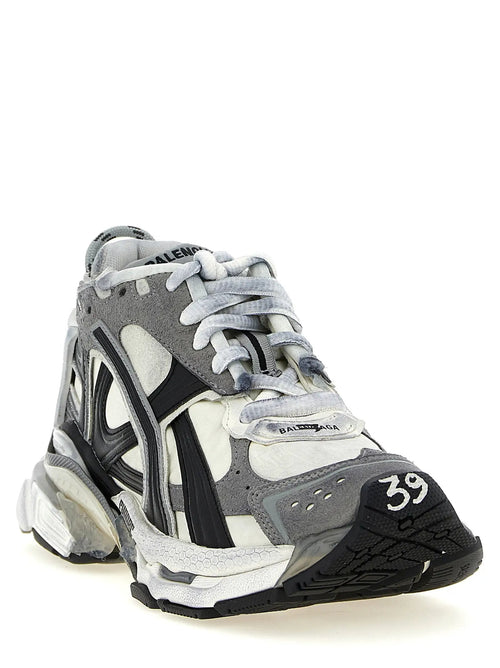 Baskets de sport Balenciaga grises en polyéthylène
