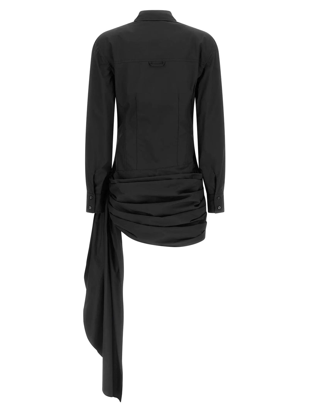 Giuseppe Di Morabito Giuseppe Di Morabito Black Cotton Short Dress