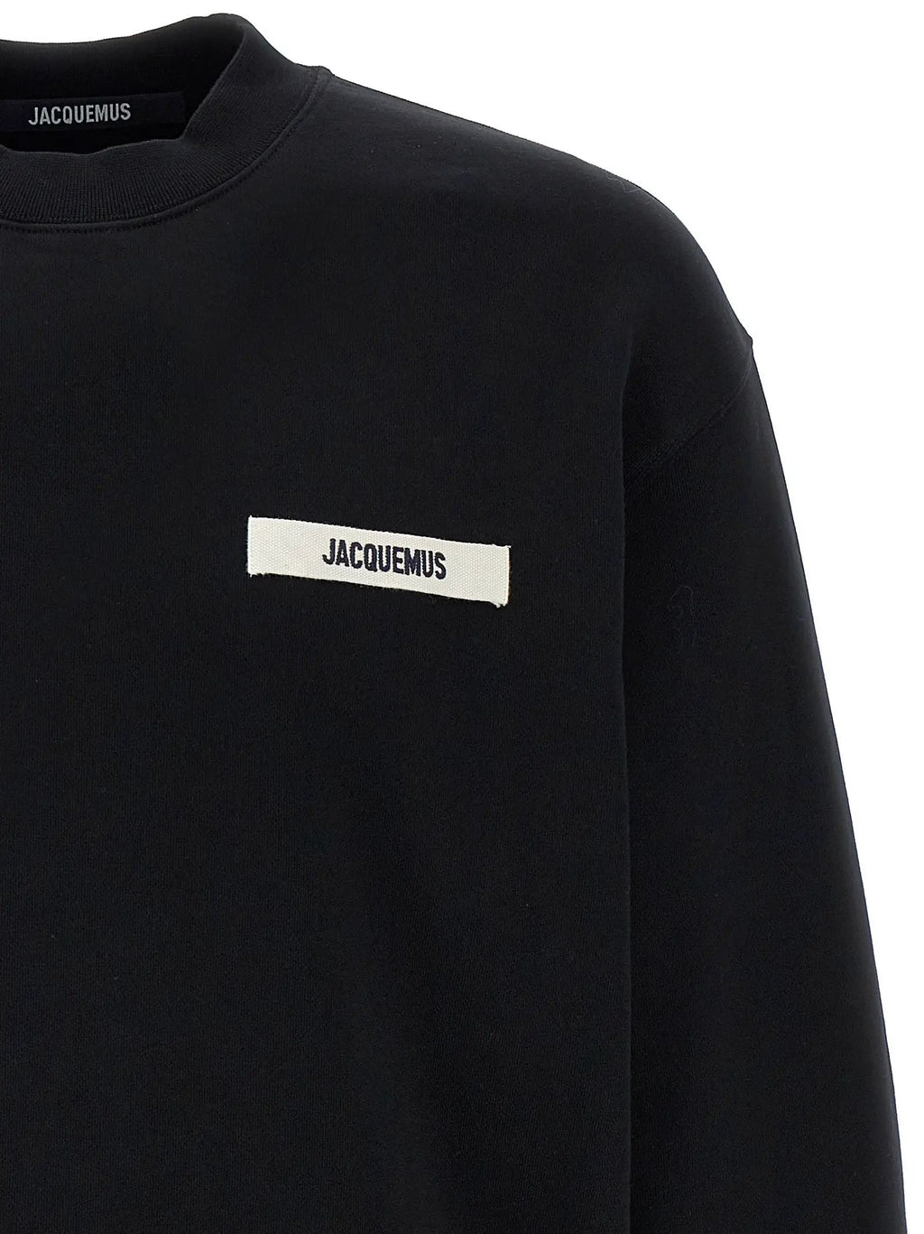 Jacquemus Black Cotton Sweatshirt