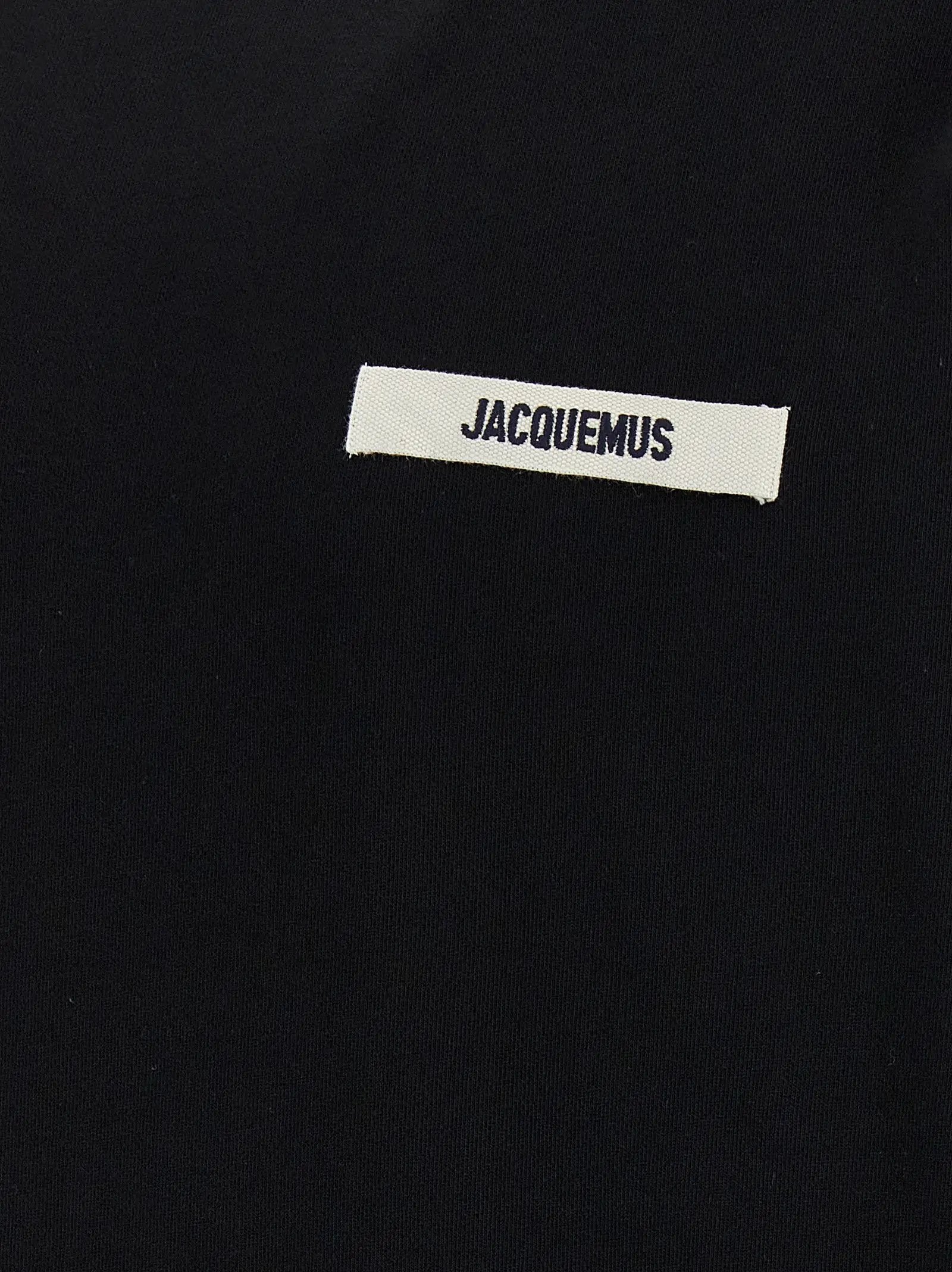 Jacquemus Black Cotton Sweatshirt