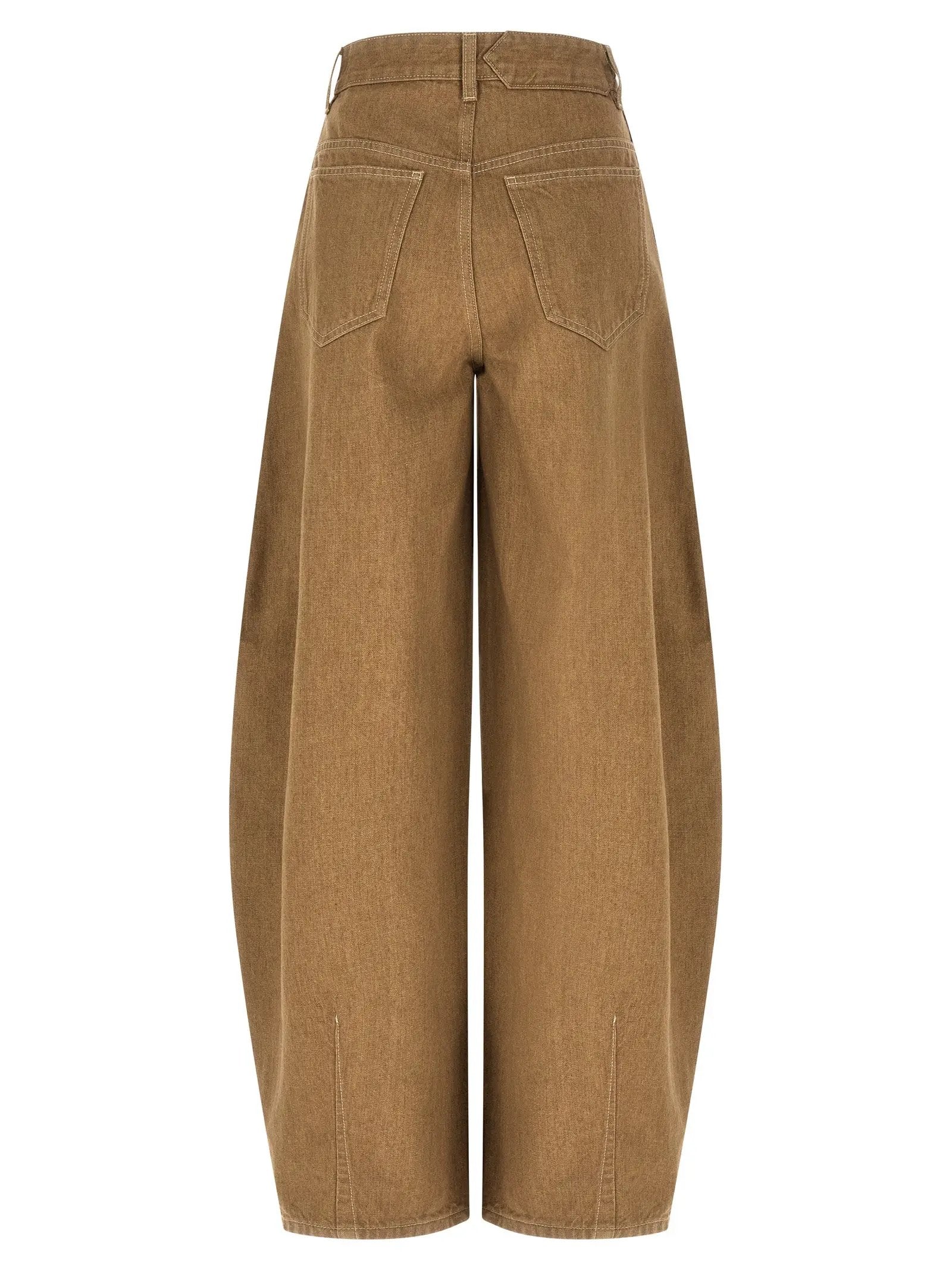 Jacquemus Beige Cotton Jeans Denim