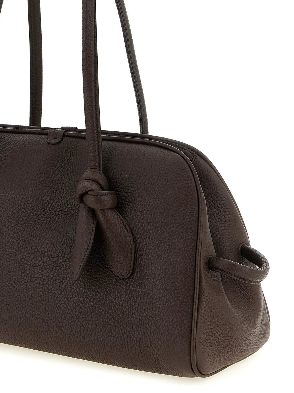 Jacquemus Brown Calfskin Shoulder Bag