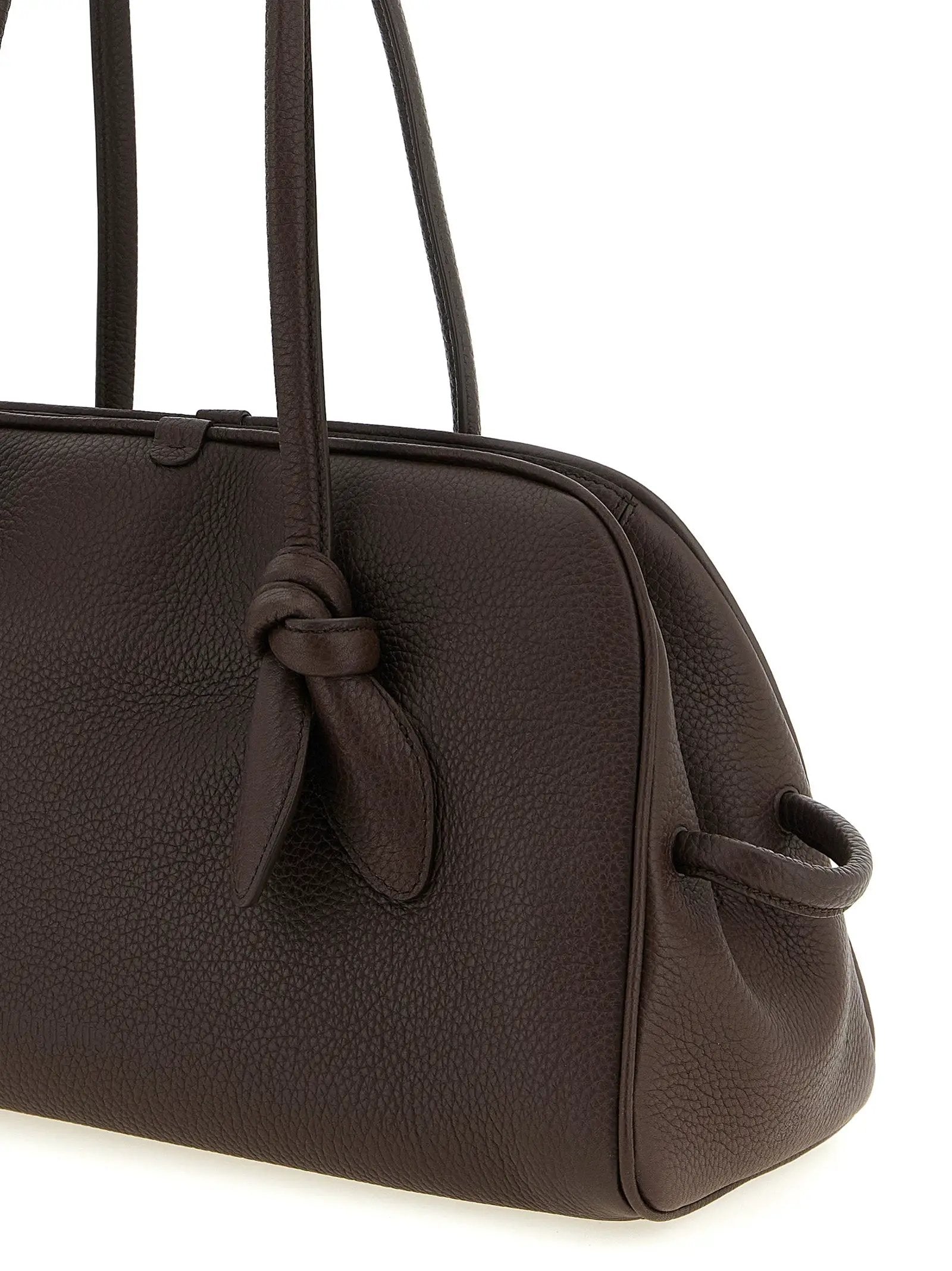 Jacquemus Brown Calfskin Shoulder Bag