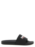 Balenciaga Black Plastic Slides