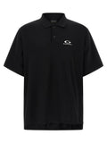 Balenciaga Black Cotton Polo Shirt