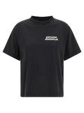 Balenciaga Black Cotton T-Shirt
