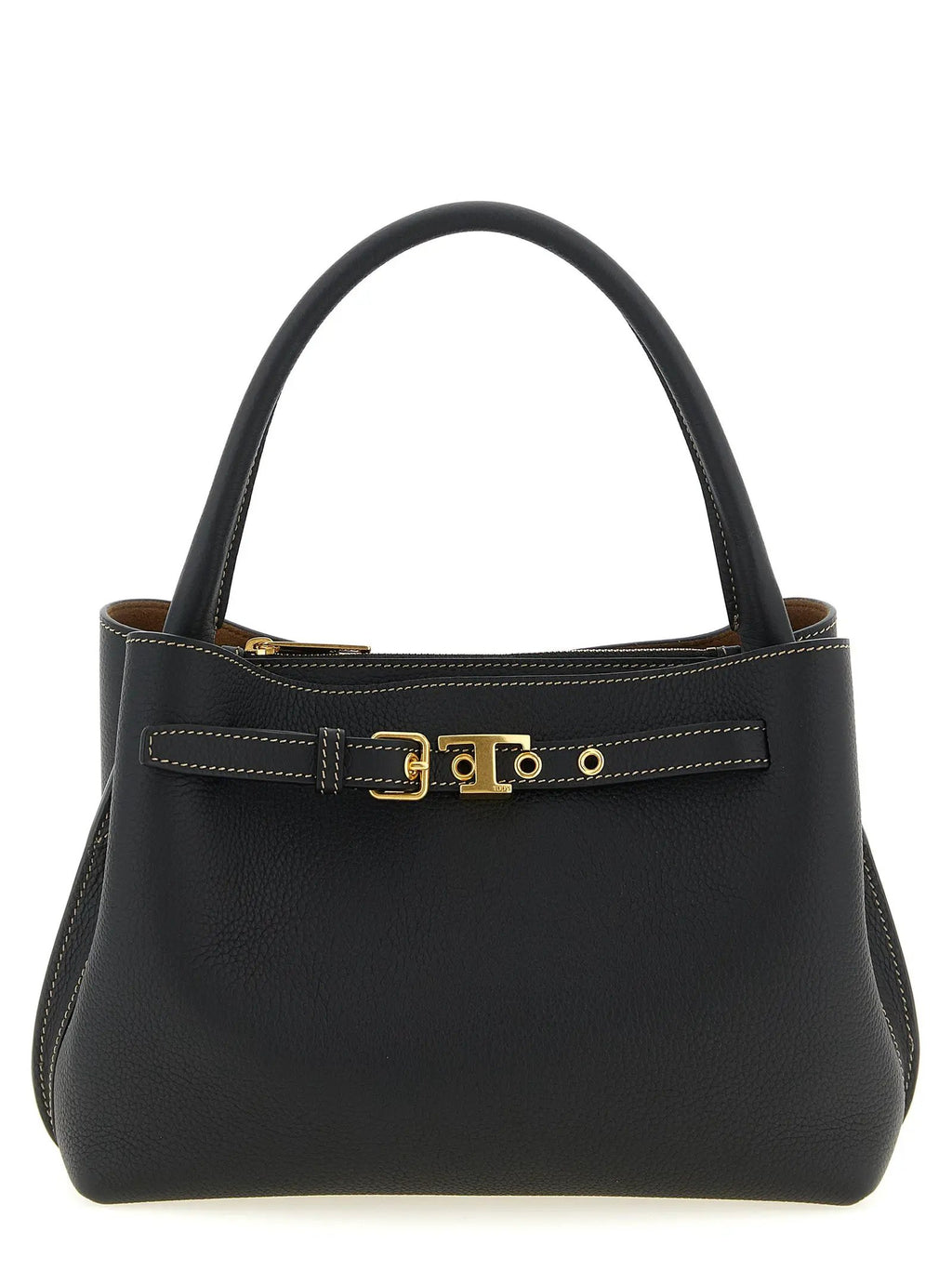 Tod's Black Calfskin Handbag