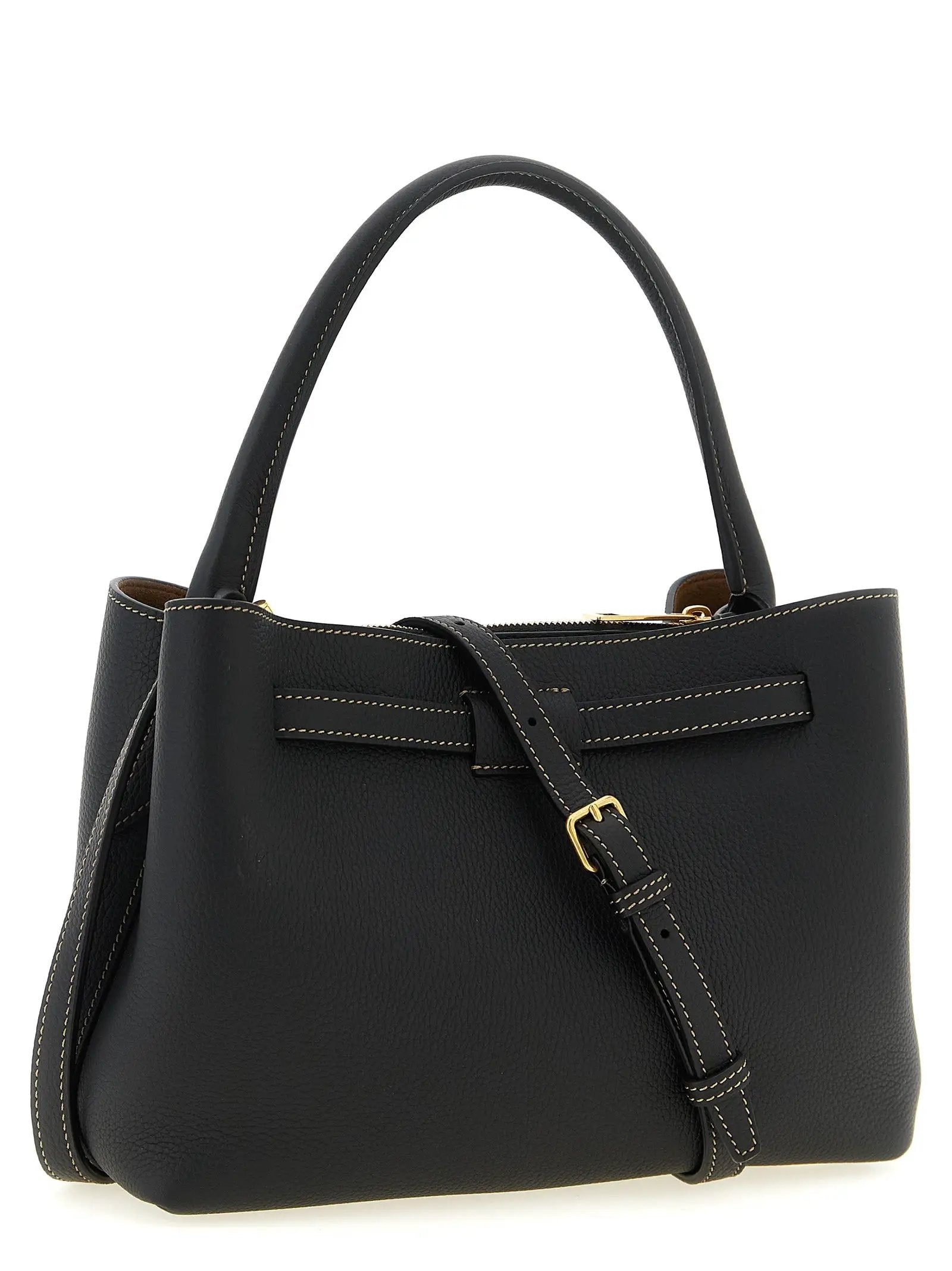 Tod's Black Calfskin Handbag