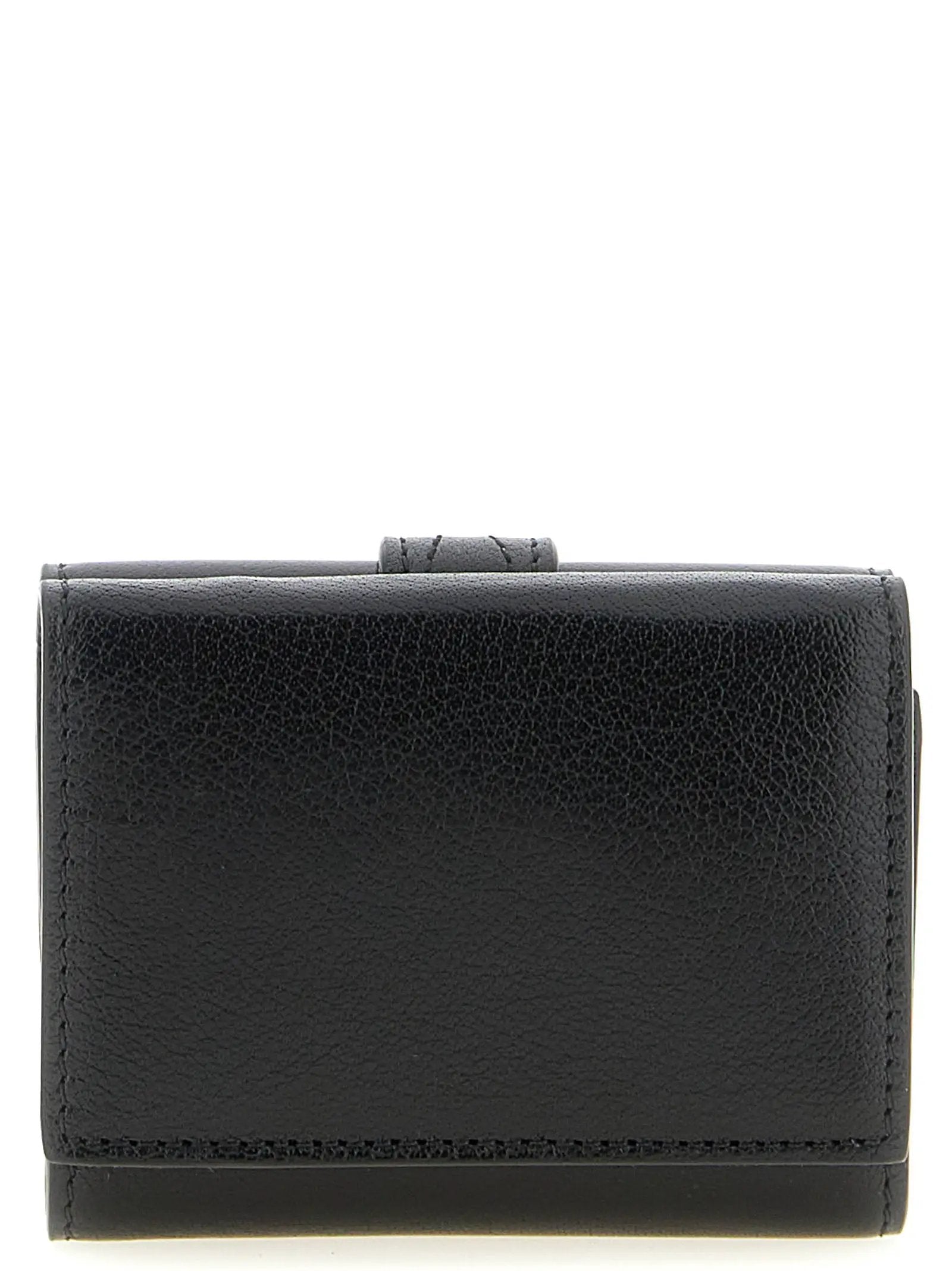 Chloé Black Buffalo Leather Cardholder
