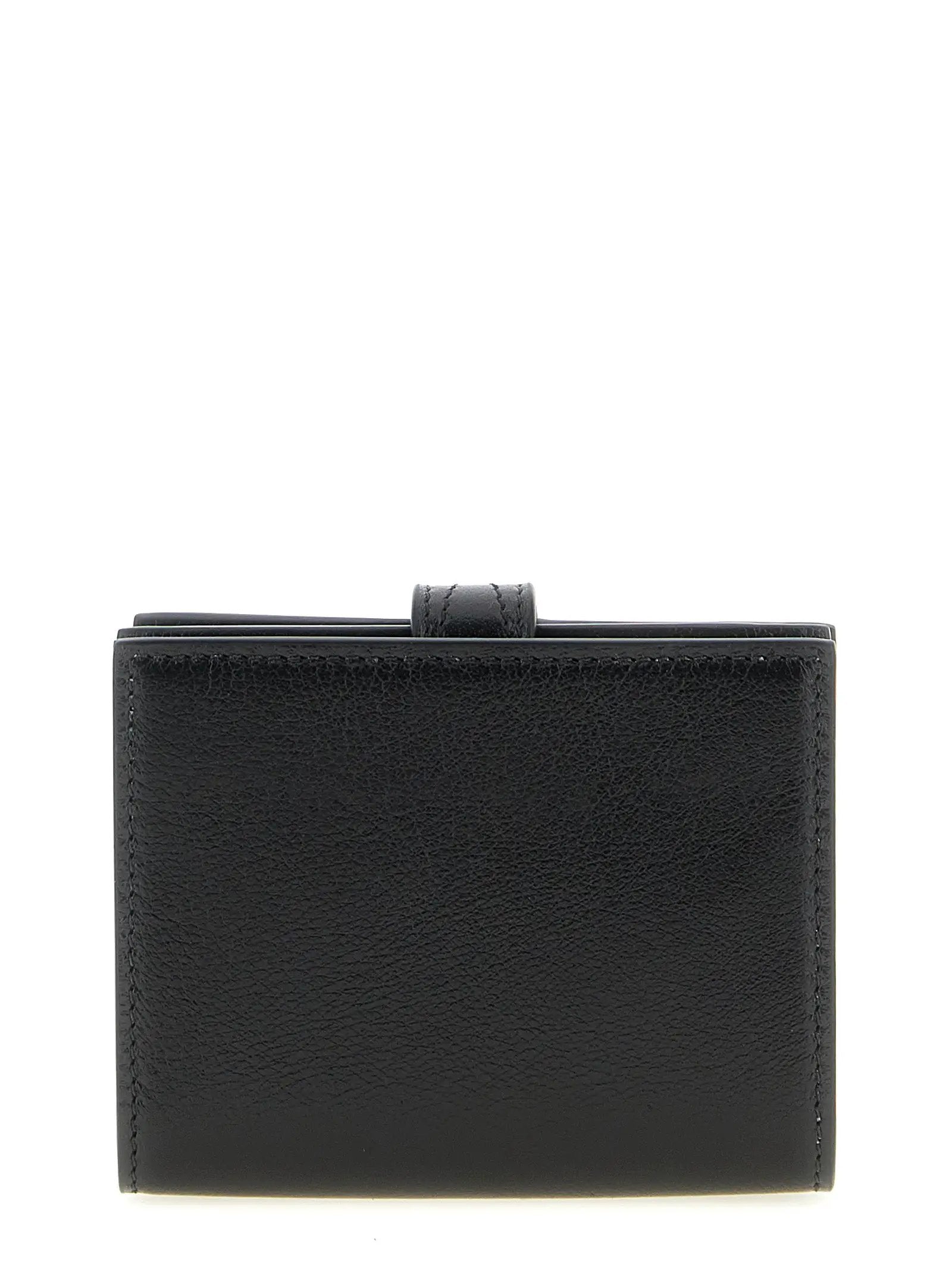 Chloé Black Buffalo Leather Cardholder
