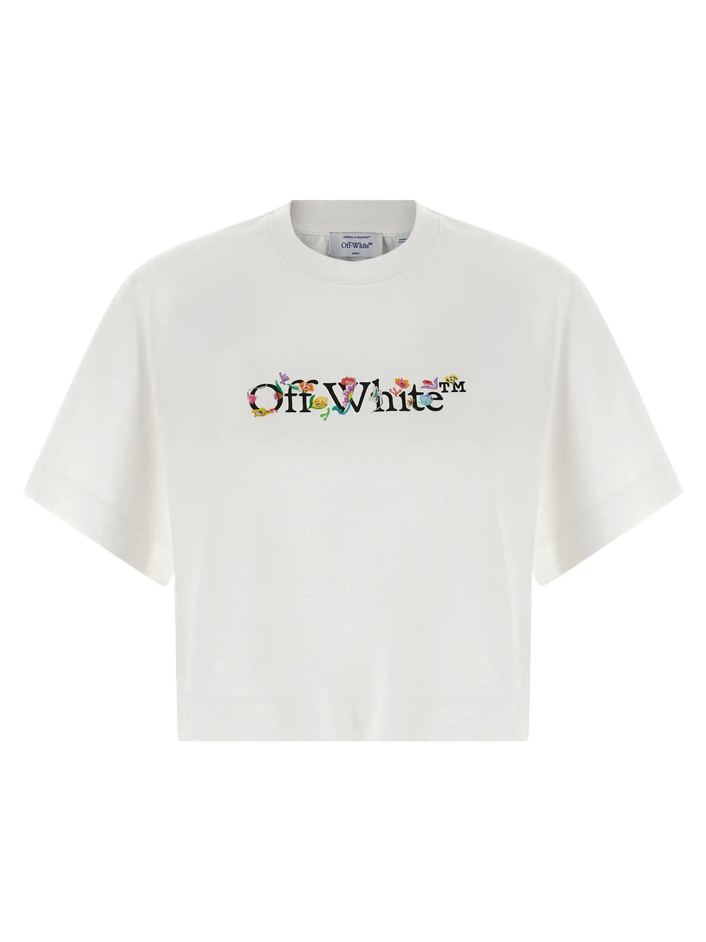 Off-White White Cotton T-Shirt