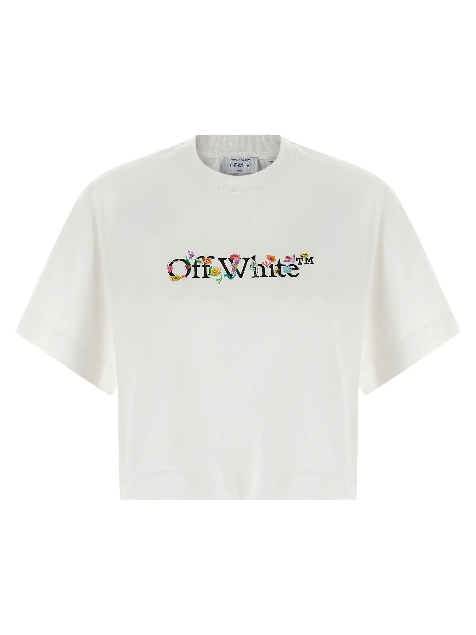 Off-White White Cotton T-Shirt