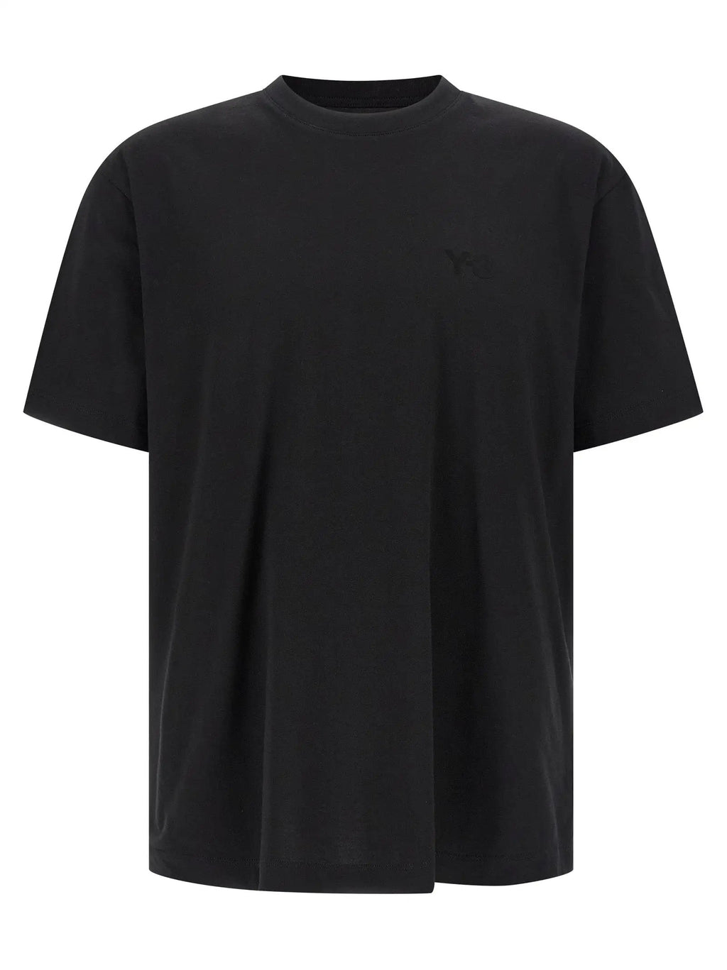 Y-3 Black Cotton T-Shirt