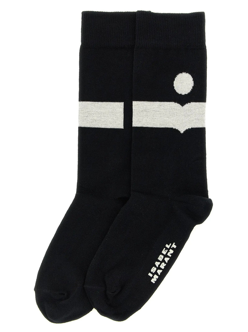Isabel Marant Black Cotton Socks