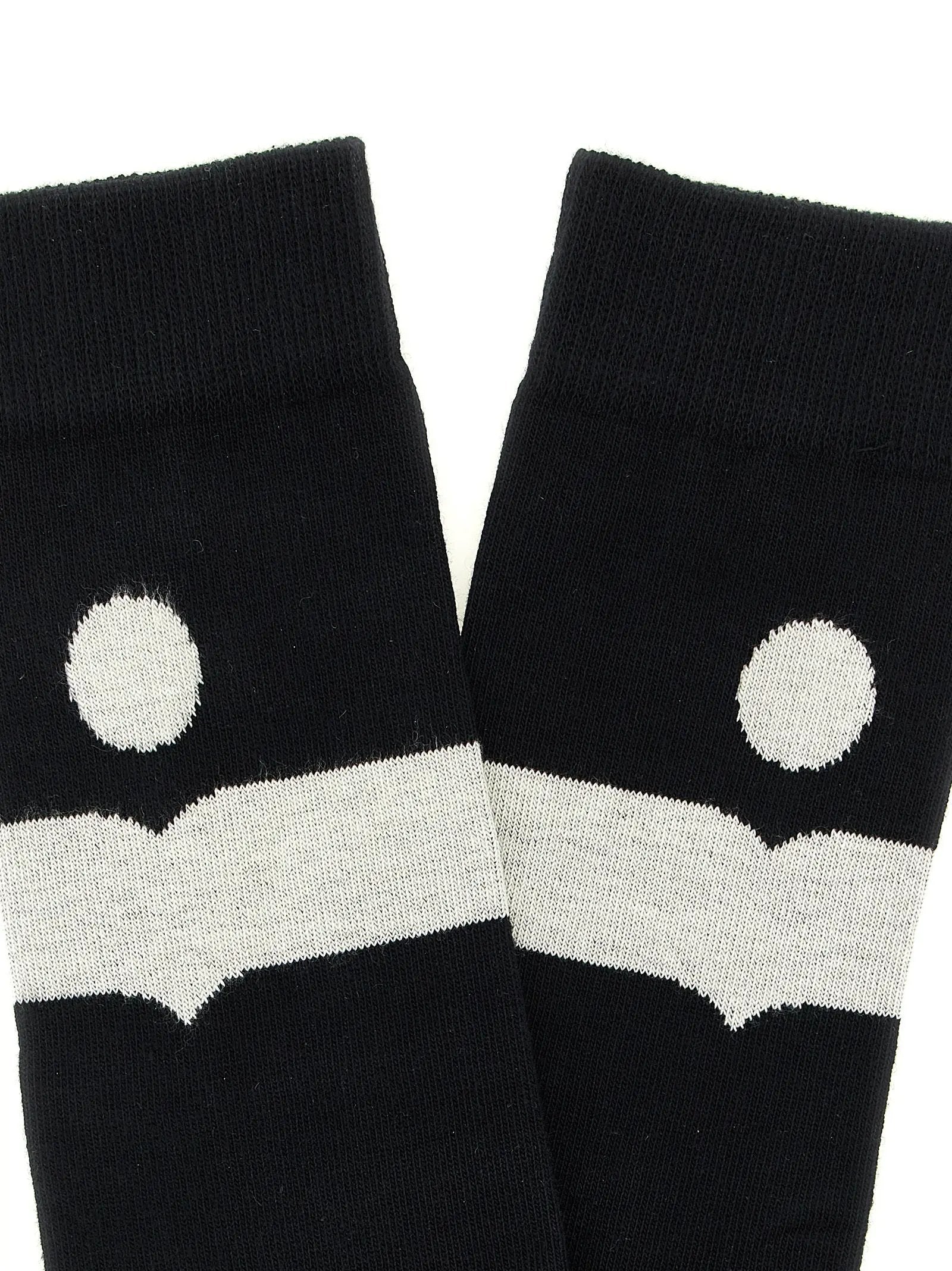 Isabel Marant Black Cotton Socks