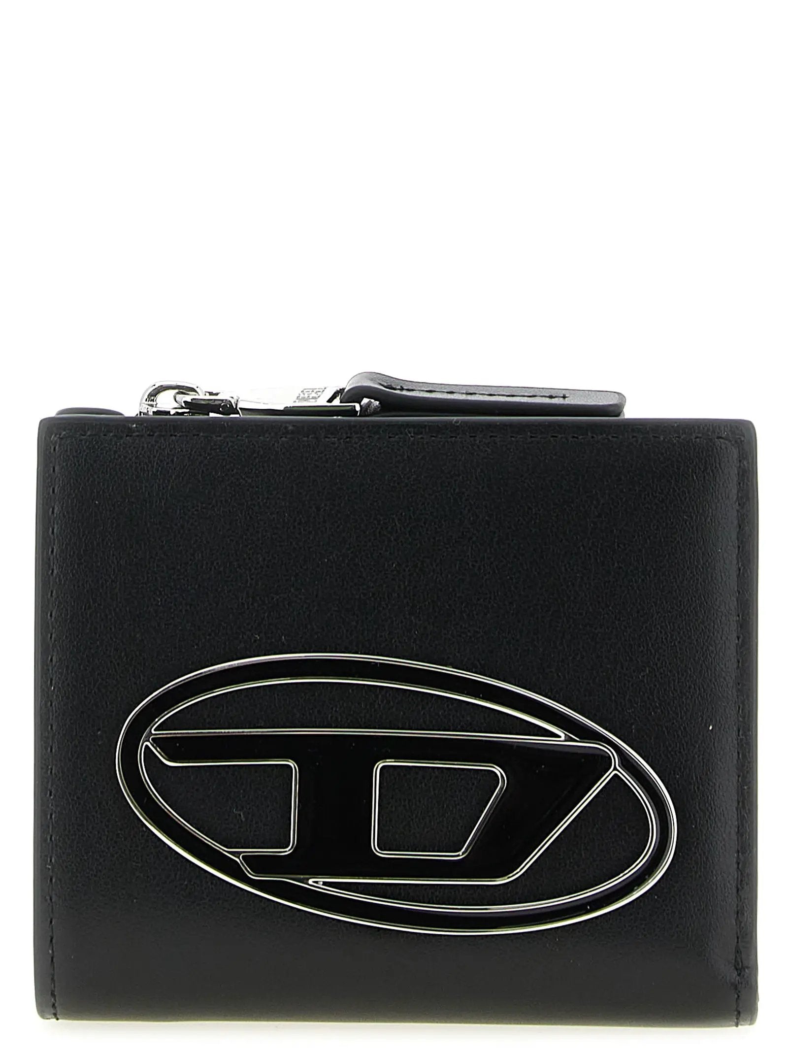 Diesel Black Leather Cardholder