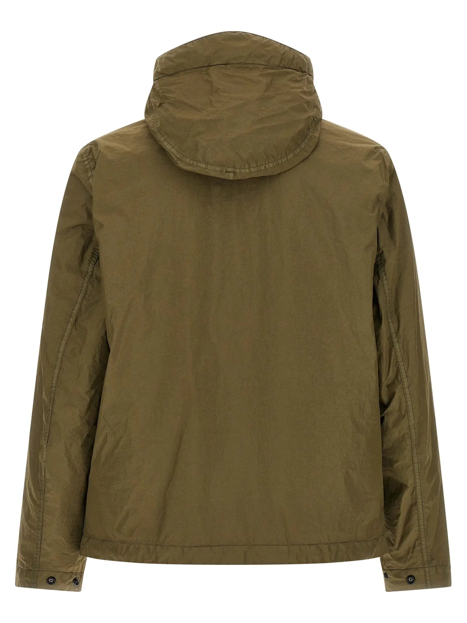 Stone Island Bicolor Polyamide Shell Jacket