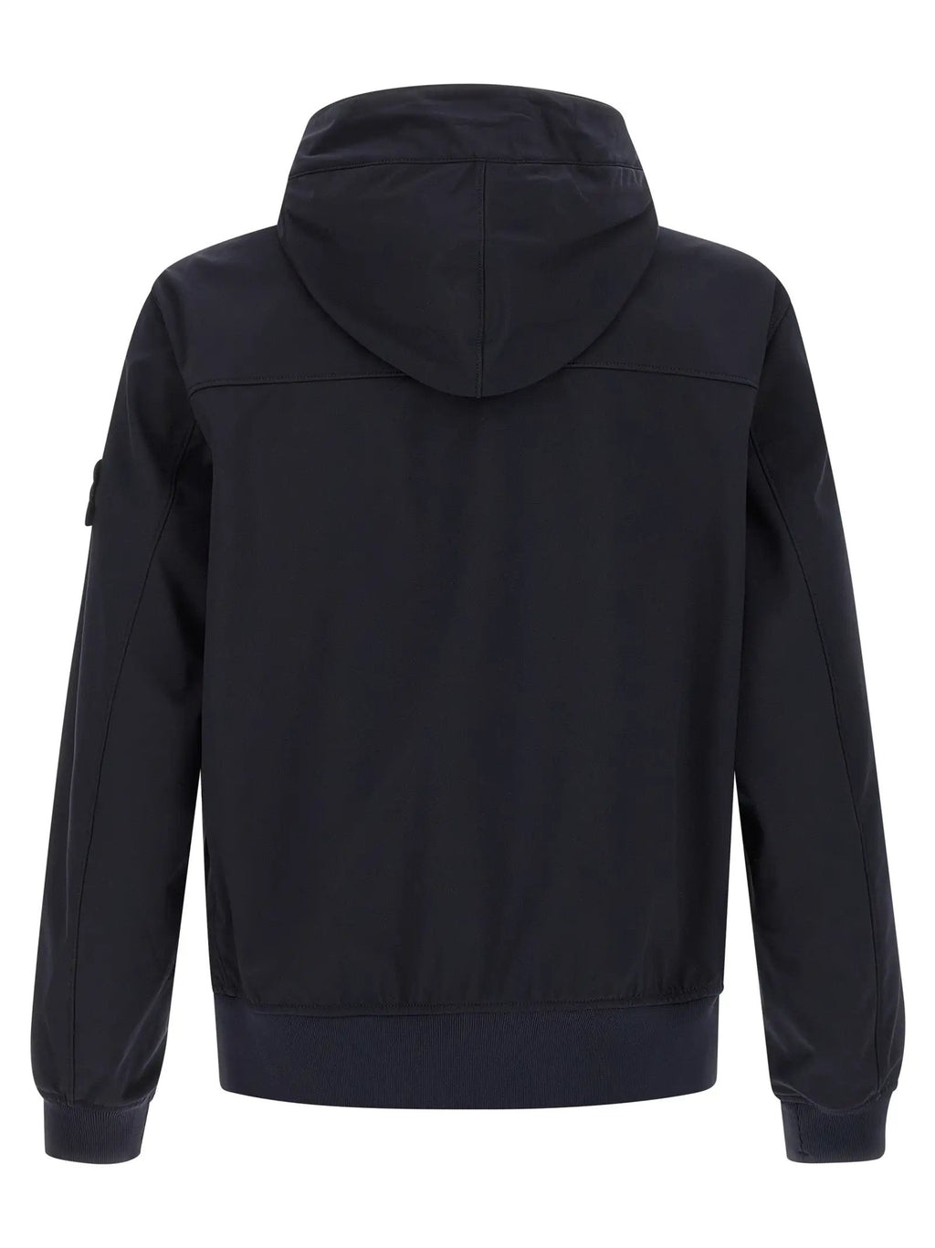 Stone Island Blue Polyester Shell Jacket