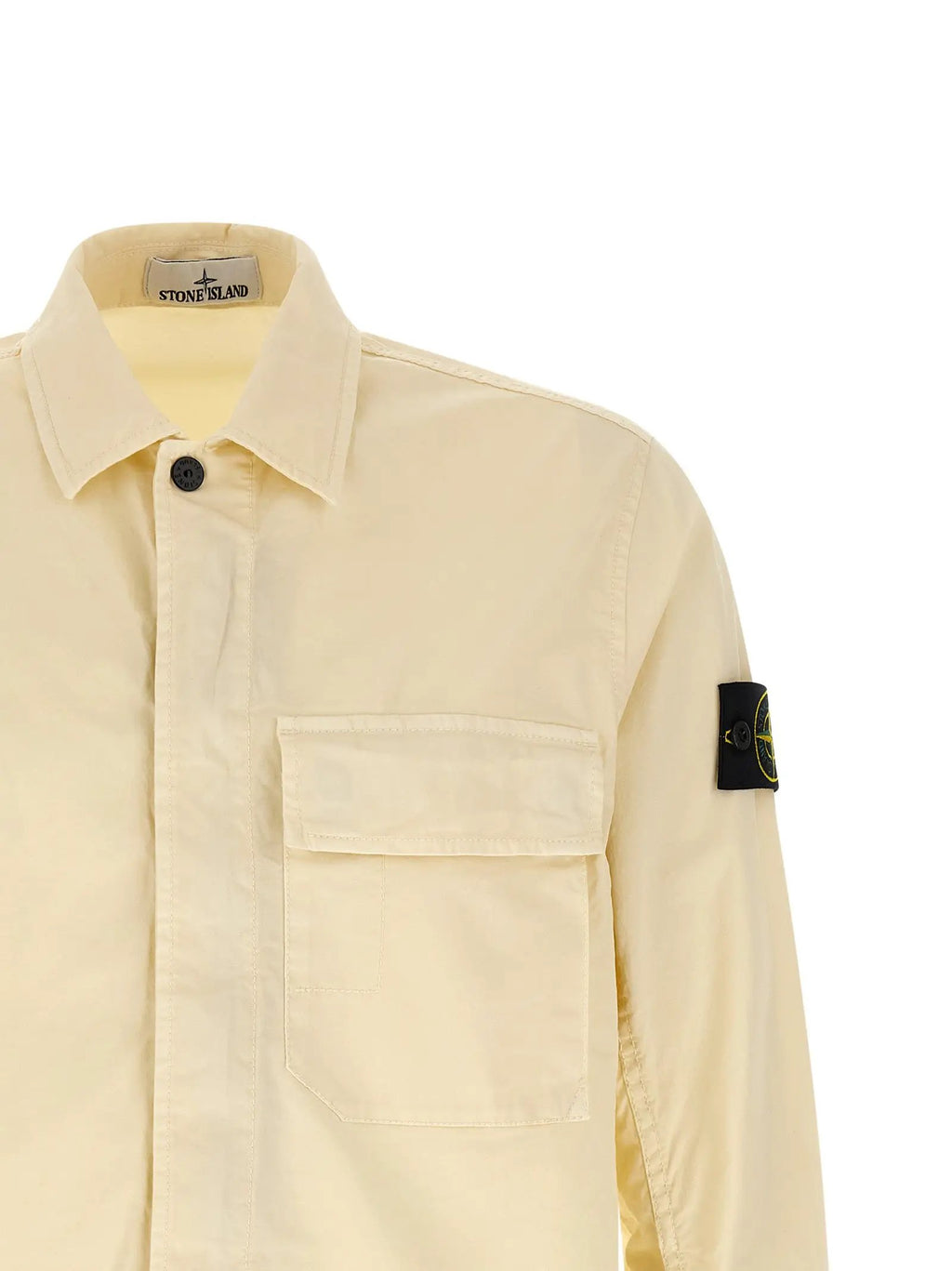 Stone Island Beige Cotton Blouse