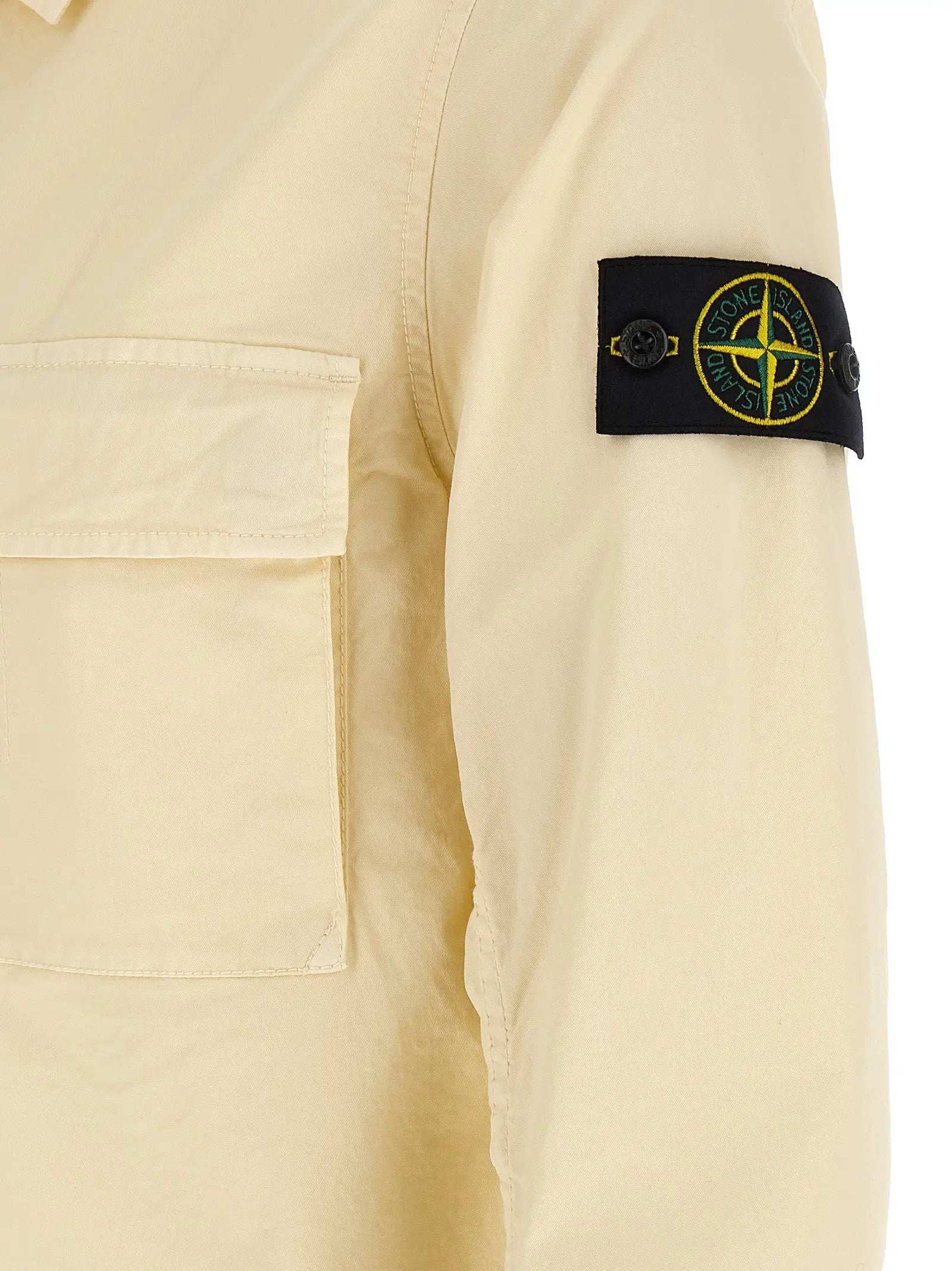Stone Island Beige Cotton Blouse
