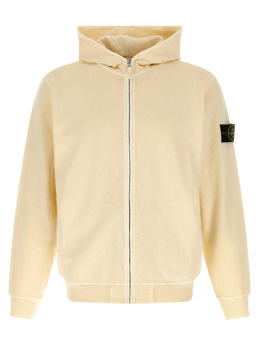Sweat-shirt Stone Island en coton beige