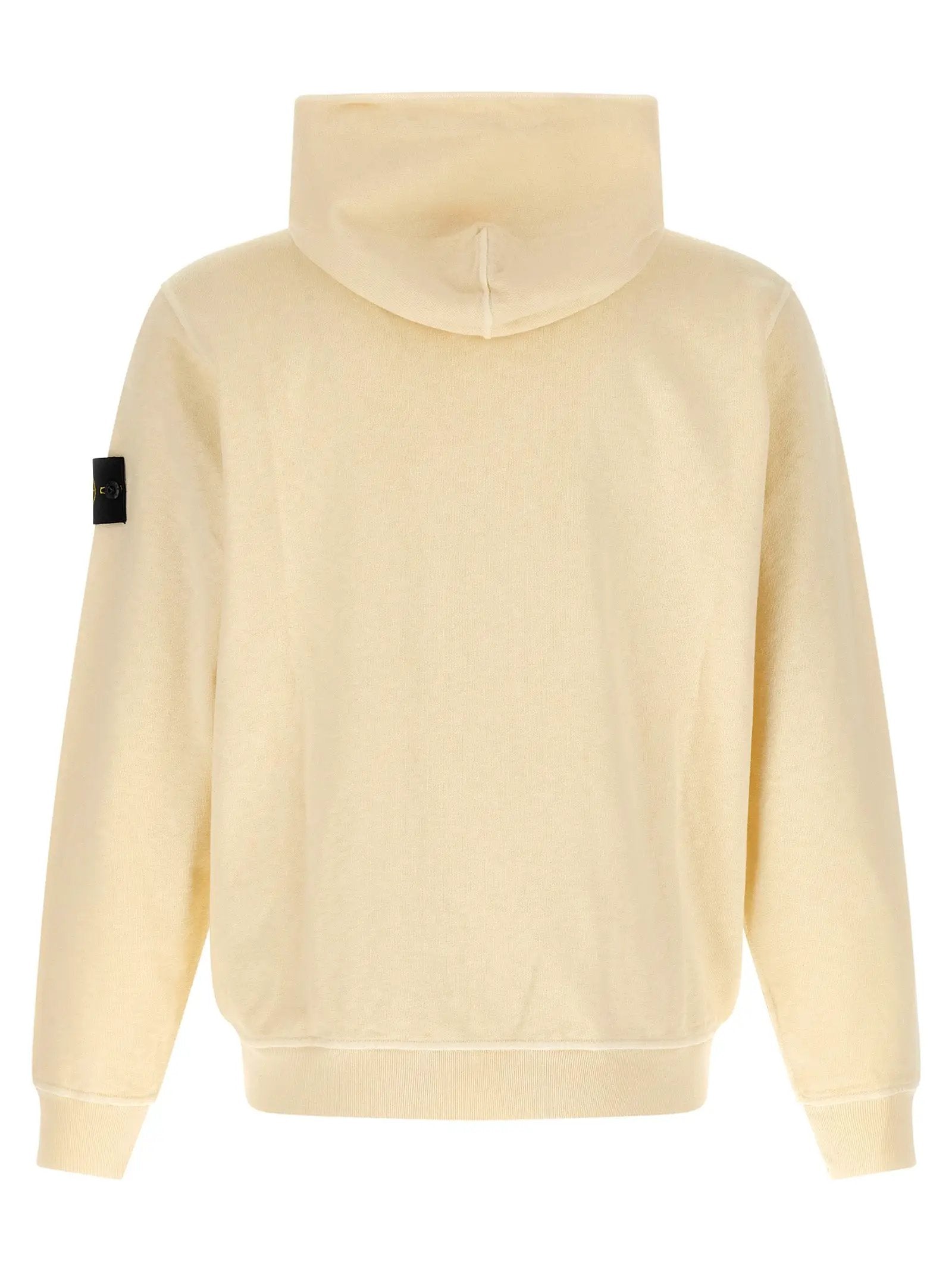 Sweat-shirt Stone Island en coton beige