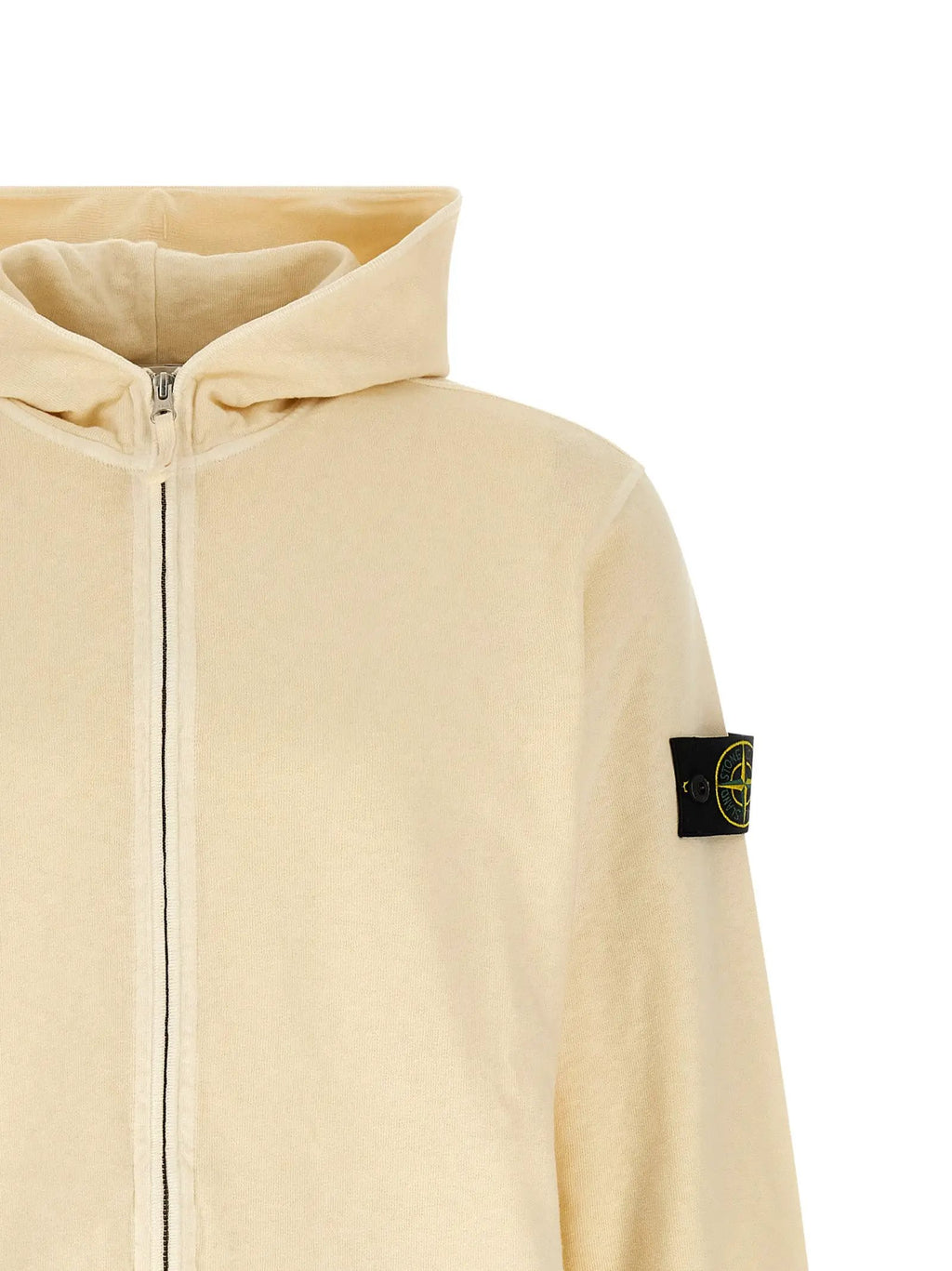 Sweat-shirt Stone Island en coton beige