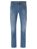 Jean droit en coton bleu Jacob Cohen