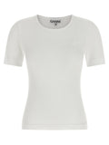 Ganni White Organic Cotton T-Shirt